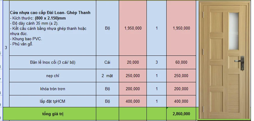 Nội, ngoại thất: Cửa Nhựa Đài Loan Tại Trà Vinh | Báo Giá Trọn Bộ tại kingdoor Bao-gia-cua-nhua-dai-loan-ghep-thanh